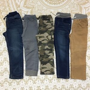5 toddler jeans pants bundle lot size 4T